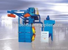 overhead rail spinner hanger shot blasting machine