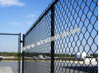 PVC Coated Chain Link Fence, plastic coated chain link fence