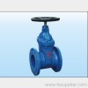 Non rising stem resilient seated gate valve