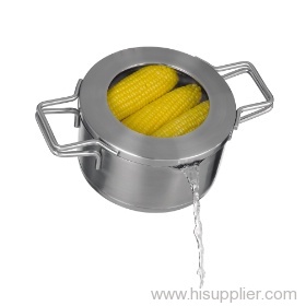 stainless steel pot