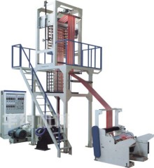 HDPE double colour film blowing machine set