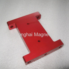 Aluminium Parts Red Color 7075-T651 , 6061-T651/T6.