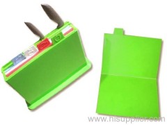 Foldable Index Cutting Boards Set with Knife Holder