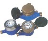 Multi-jet liquid sealed vane wheel water meter