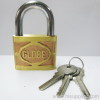 Globe brand brass padlock