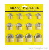 brass padlock