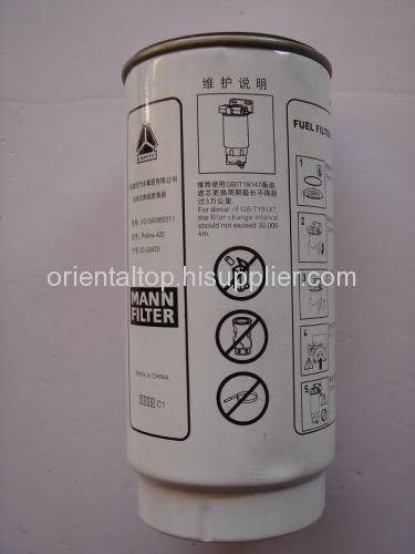 SINOTRUK HOWO TRUCK PARTS oil filter