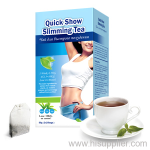 Lose weight with Quick Show Slimming Tea; get quick show of slim figure!