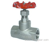 Stainless steel globe valve full bore 200 PSI