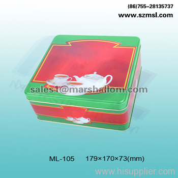 Tea gift packaging box