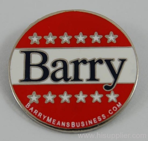 hard enamel lapel pin