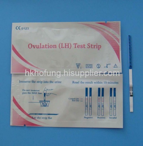 LH ovulation strips/LH ovulation test strips/LH ovulation rapid tes strips