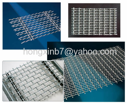 PVC coated crimped wire meshes