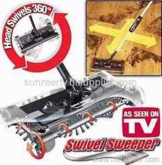 Cordles swiveL sweeper