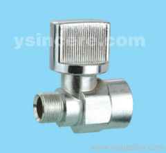 Brass Angle Valve Zinc Alloy Handle