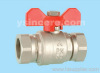 Brass Ball Valve Forged Body Aluminium Handle Full Bore