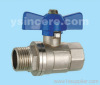 Brass Ball Valve Forged Body Aluminium Handle Full Bore