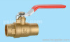 Brass Ball Valve Forged Body Steel Handle Full Bore