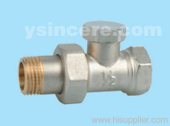 Brass Radiator Valve Forged Body