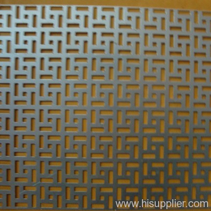 Decorative Perforated Metal Sheet