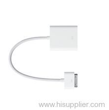 Apple iPad Dock Connector to VGA Adapter