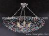 6 lights chorme modern crystal pendant lights