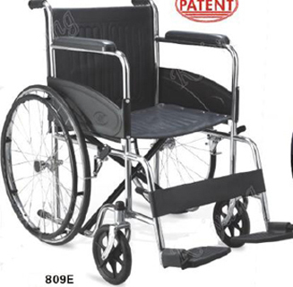 Economy Stainless Steel Wheelchair