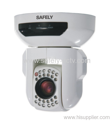 10x indoor IR mini high speed dome camera