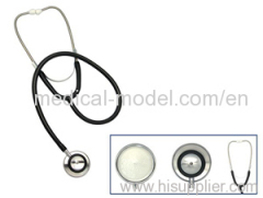 Two sided aluminum alloy stethoscope