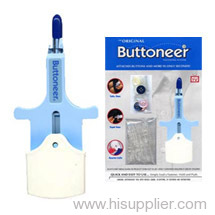 Buttoneer Fastening