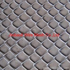 Chain link fencing