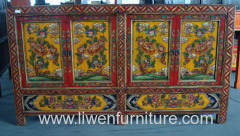 Tibetan style consoles hand drawing
