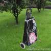 Black PVC Trolley Bag