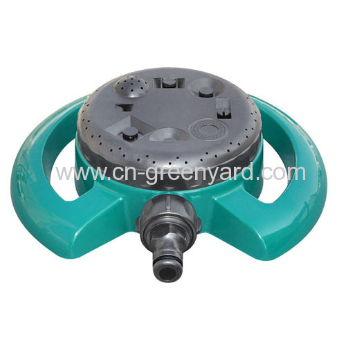 Plastic 8Pattern Stationary Sprinkler