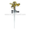 Zinc Alloy Impulse Sprinkler W Metal Spike