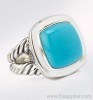 designer inspired jewelry 925 silver ring turquoise ring sterling silver jewelry