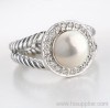 pearl ring yurman ring yurman collection ring sterling silver jewelry