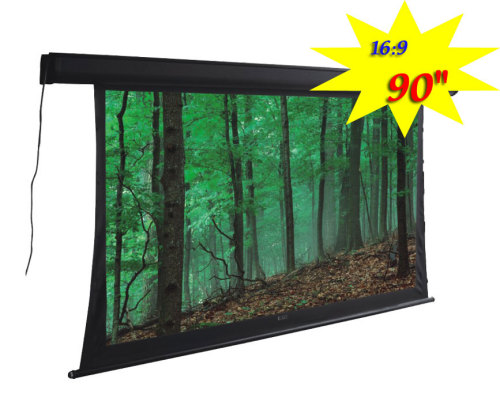 Deluxe Tention Motorized Projection Screen
