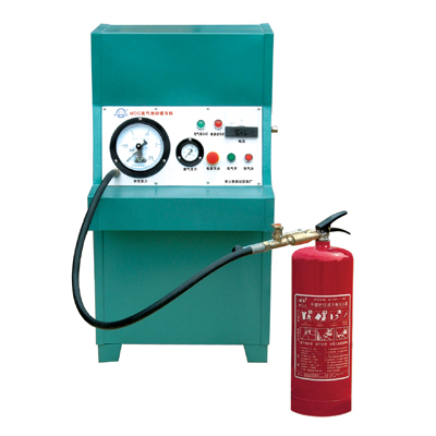 Fire extinguisher nitrogen filler