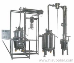 Multi-function extraction, concentration, reclamation set