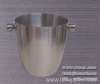 Stainless steel ice bucket