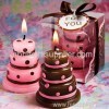 2011 New Design Wedding Cake Candle