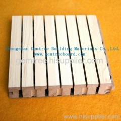 Acoustic board, soundproof material