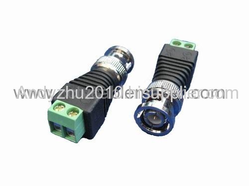 Coax CAT5 To Camera CCTV BNC Video Balun Connector