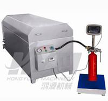 Pumping CO2 filling machine