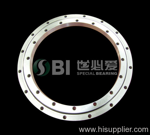 4-point sigle row contact ball slewing ring bearing without teeth