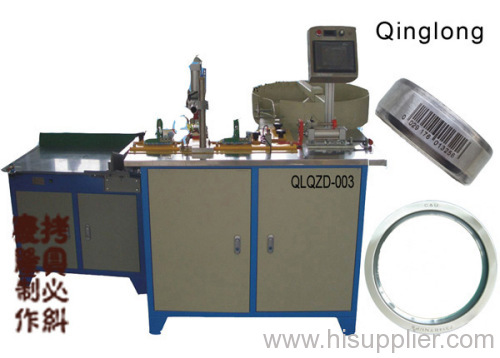 Automatic marking assembly line for bearings