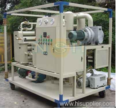 Double stages Vacuum Insulating Oil Purifier