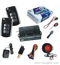 One way car alarm system