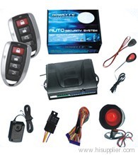 One way car alarm system